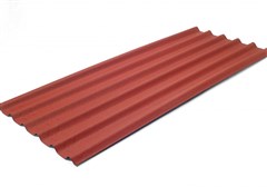 ONDULINE Asfaltová deska taškového tvaru EASYFIX INTENSE 200/81cm - červená